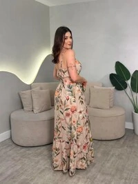 Vestido Longo Chiffon Sofia