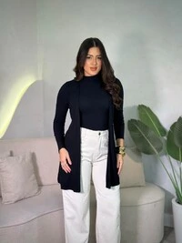 Conjunto Cardigan E Blusinha Roberta