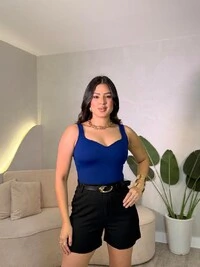 Regata Básica Com Alças Largas Mirela