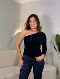 Blusinha Canelada Nula Manga