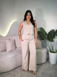 Conjunto Em Alfaiátaria Karoliny