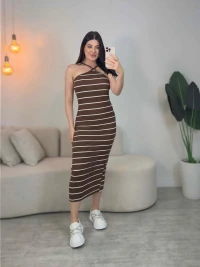 Vestido Sthefani Listrado