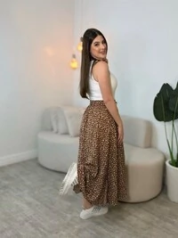 Saia Midi Ana Luiza