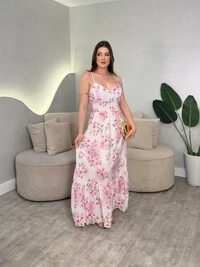 Vestido Longo Chiffon Sofia