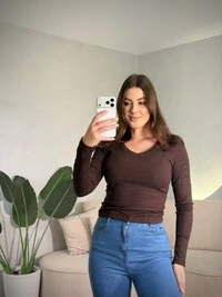 Blusinha Vitória Gola Em V BYE BYE