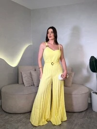 Macacão Plissado Beatriz