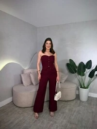 Conjunto Em Alfaiatária Lia