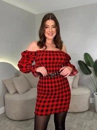 Vestido Xadrez Ju