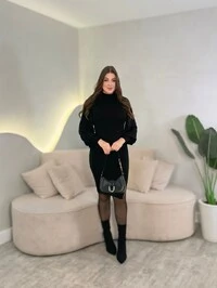 Vestido Manga Bufante