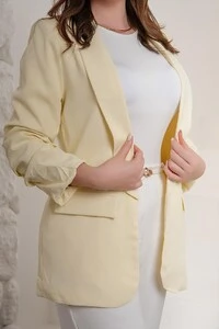 Blazer Alfaiataria Sem Botões Mariane