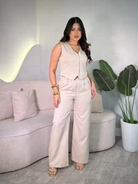 Conjunto Em Alfaiátaria Karoliny