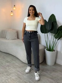 Cropped Poliamida
