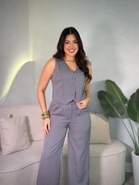 Conjunto Em Alfaiátaria Karoliny
