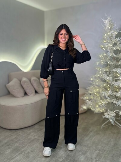 Foto Camisa Cropped Lisa Safira