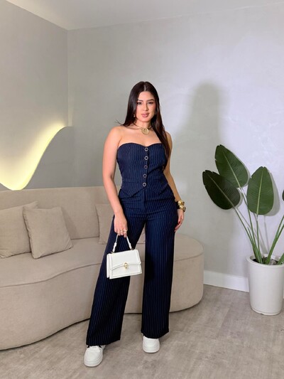 Foto Conjunto Risca De Giz Scarlet