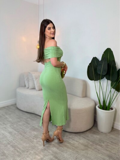 FotoVestido Canelado Ana Luiza