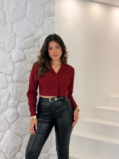 Foto Camisa Cropped Juliana