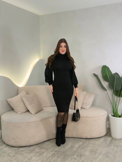 FotoVestido Manga Bufante