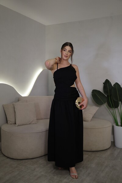 Foto Vestido Midi Costas Abertas Scarlet