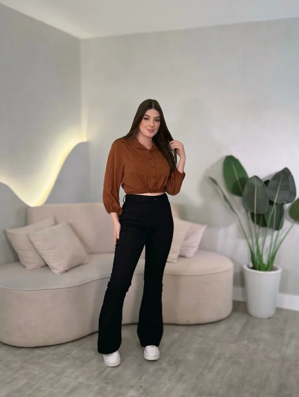 Camisa Cropped Carla