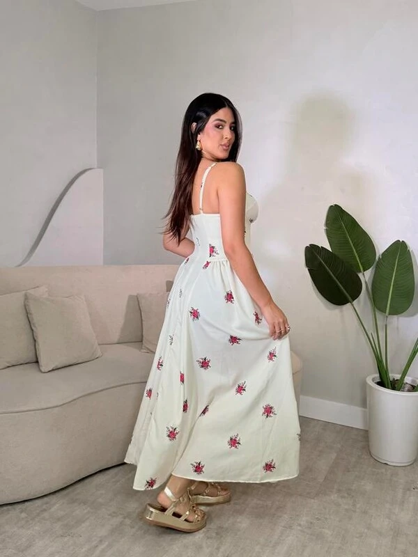 Vestido Camponesa Cora