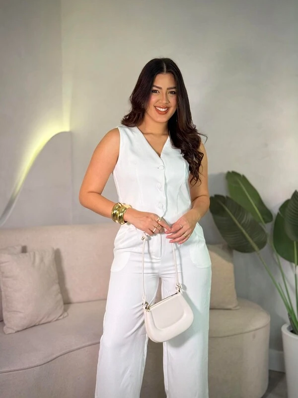 Conjunto Em Alfaiátaria Karoliny