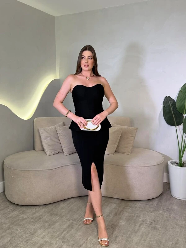 Conjunto Elegante Em Modal Flaviana