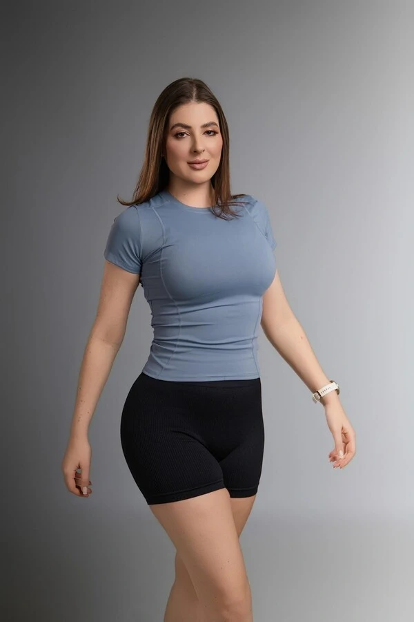 Use.Mood - Camiseta Básica Treino Em Poliamida