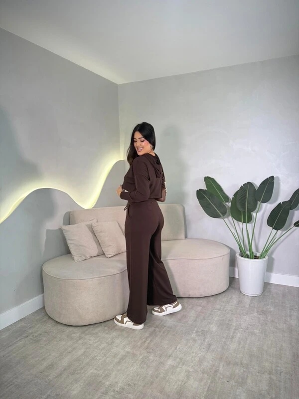 Conjunto Moletom Com Capuz + Calça Viviana
