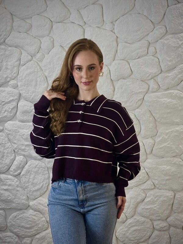 Blusinha Listrada Ju