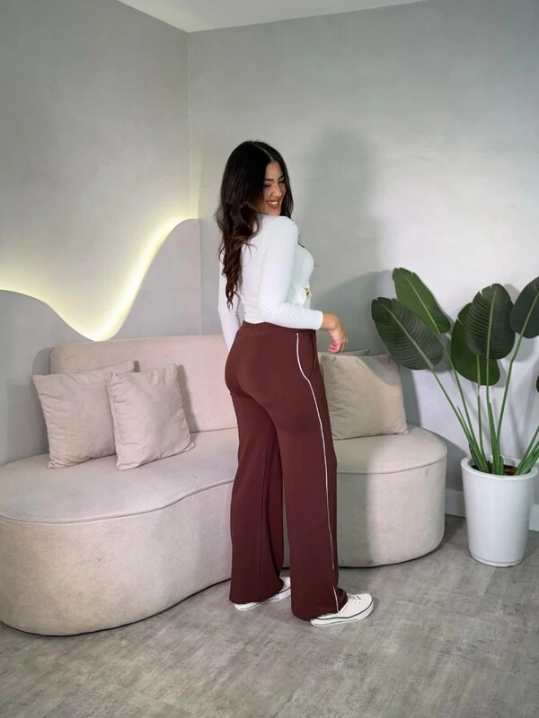 Calça Pantalona Listra