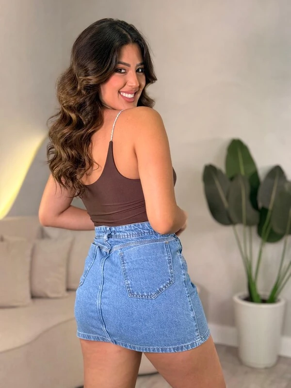 Cropped Alça Brilho PROMO