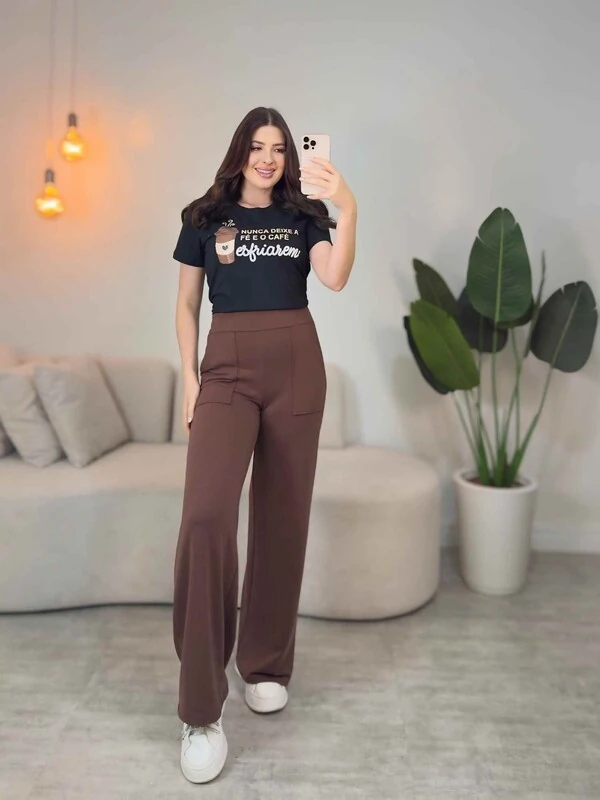 T-Shirt Fé e Café