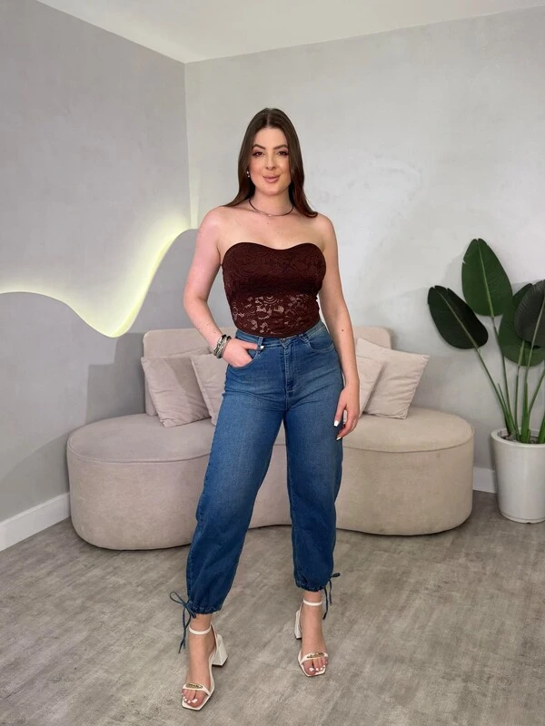 Cropped Corset Tomara Que Caia Ana Maria