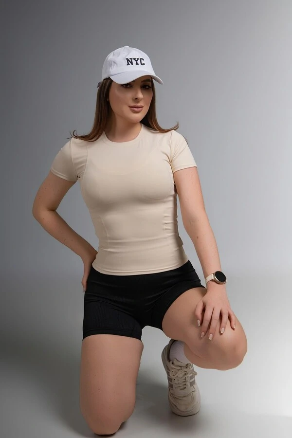 Use.Mood - Camiseta Básica Treino Em Poliamida