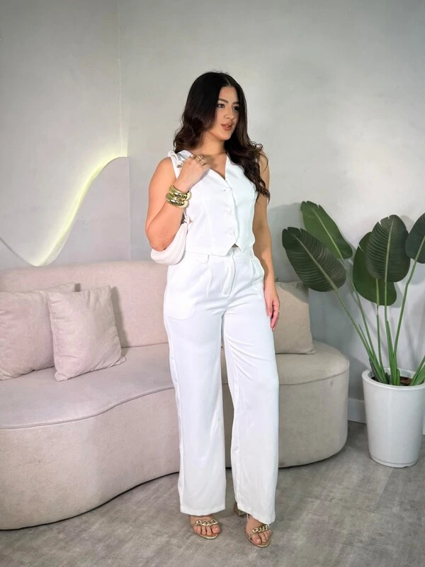 Conjunto Em Alfaiátaria Karoliny