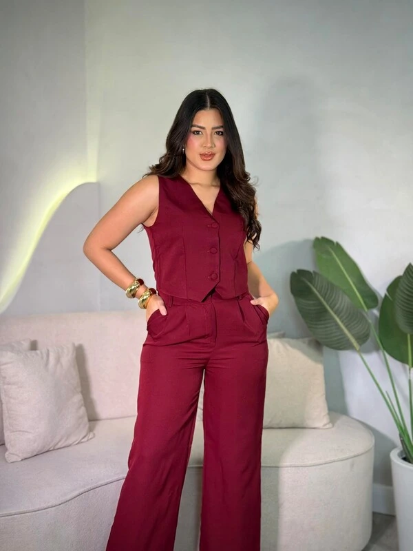 Conjunto Em Alfaiátaria Karoliny