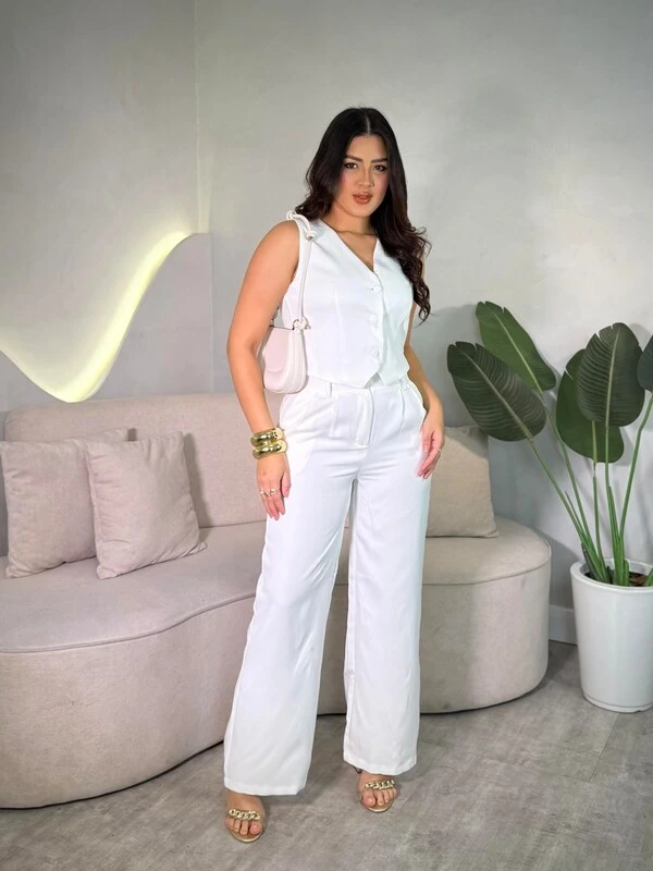Conjunto Em Alfaiátaria Karoliny