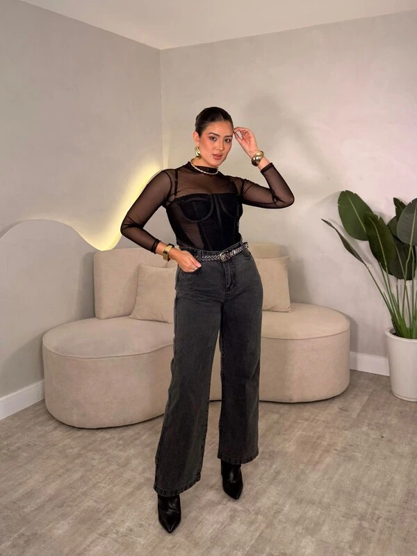 Blusinha Tule Básica