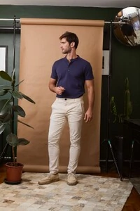 Calça Chino Sarja ElastIc Motion