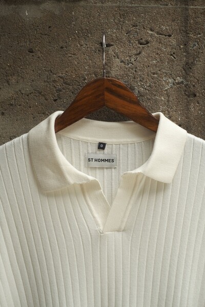 FotoPolo Tricô Canelada Workday