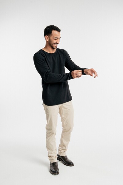 FotoCalça Chino Sarja ElastIc Motion