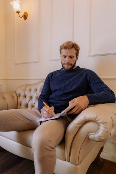 FotoTricô Gola Redonda Seafarer