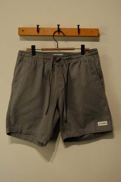 Foto Shorts Sarja Washed Relaxed