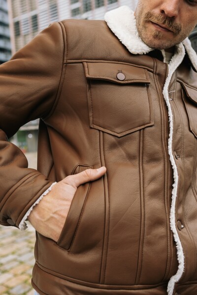 FotoJaqueta Trucker Forrada Cold Layer