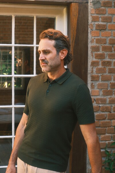 Foto Polo Tricô Astor Texturizado