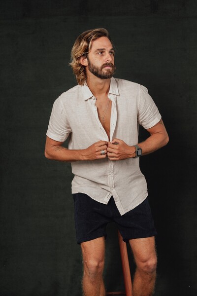 Foto Camisa Linho Costeira