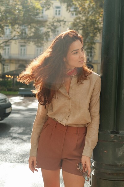 Foto Camisa Linen Ease