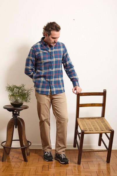 FotoCamisa Xadrez Canyon Flannel