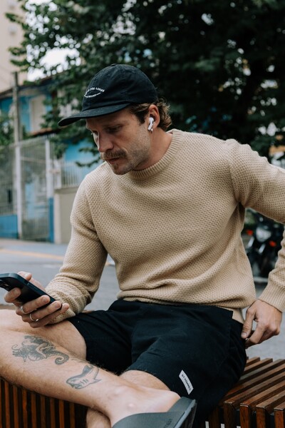 Foto Shorts Sarja Washed Relaxed